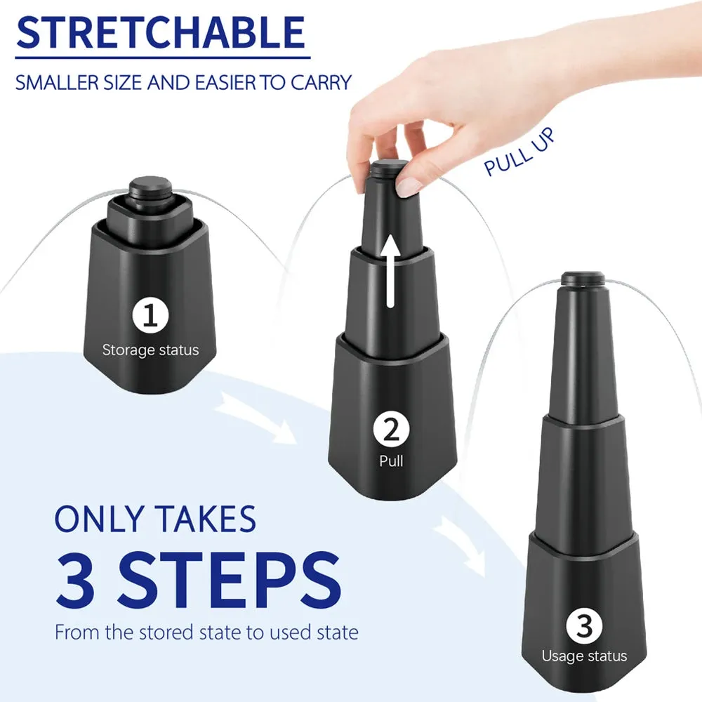 Portable Fly Repeller Fan with Holographic Blade