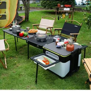 Portable Foldable Outdoor Cooking Station - Chef Table