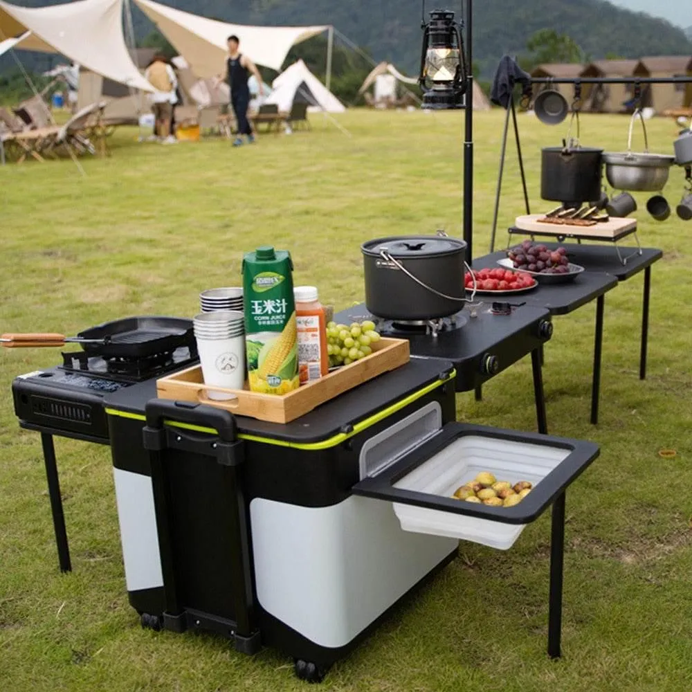 Portable Foldable Outdoor Cooking Station - Chef Table