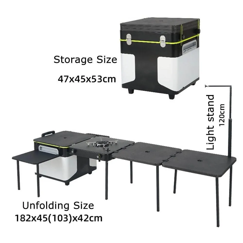 Portable Foldable Outdoor Cooking Station - Chef Table