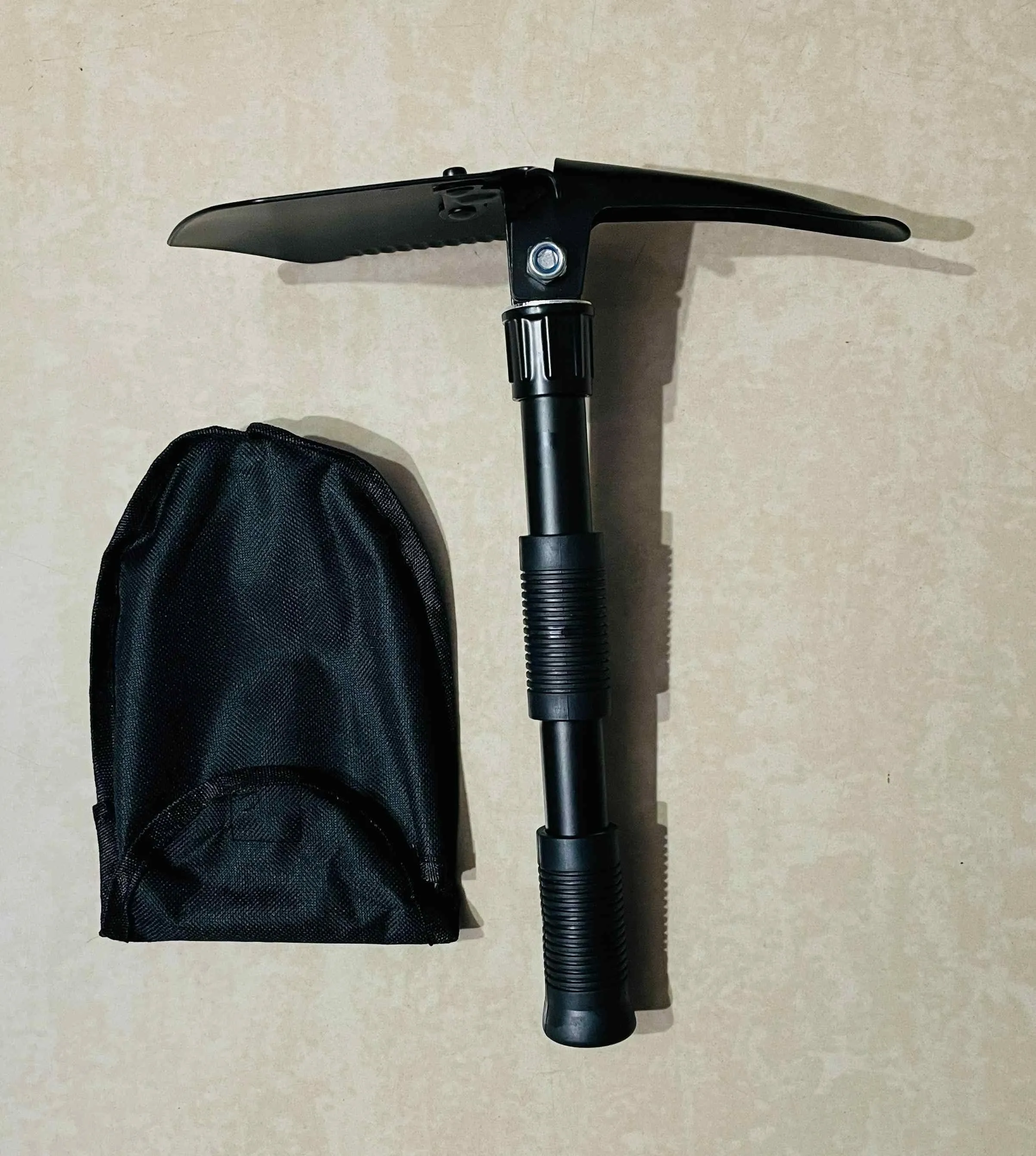 Portable Foldable Shovel and Hewing Multifunctional Tool