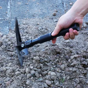 Portable Foldable Shovel and Hewing Multifunctional Tool