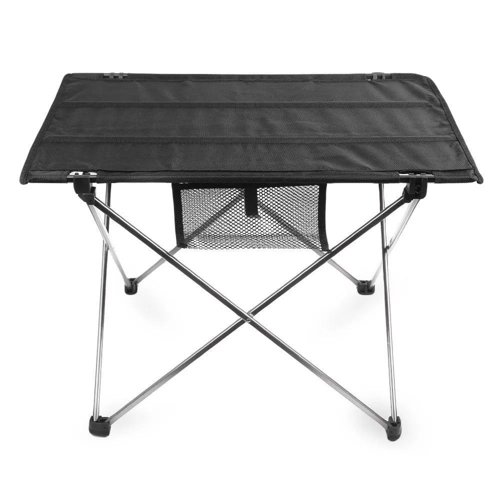 Portable Outdoor Aluminium Alloy Folding Table Ultralight Foldable Table for Camping Hiking Picnic Foldable Table with Bag