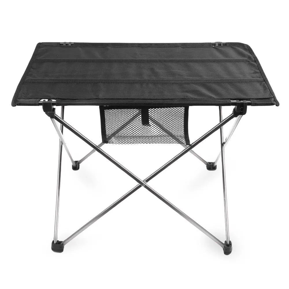 Portable Outdoor Aluminium Alloy Folding Table Ultralight Foldable Table for Camping Hiking Picnic Foldable Table with Bag