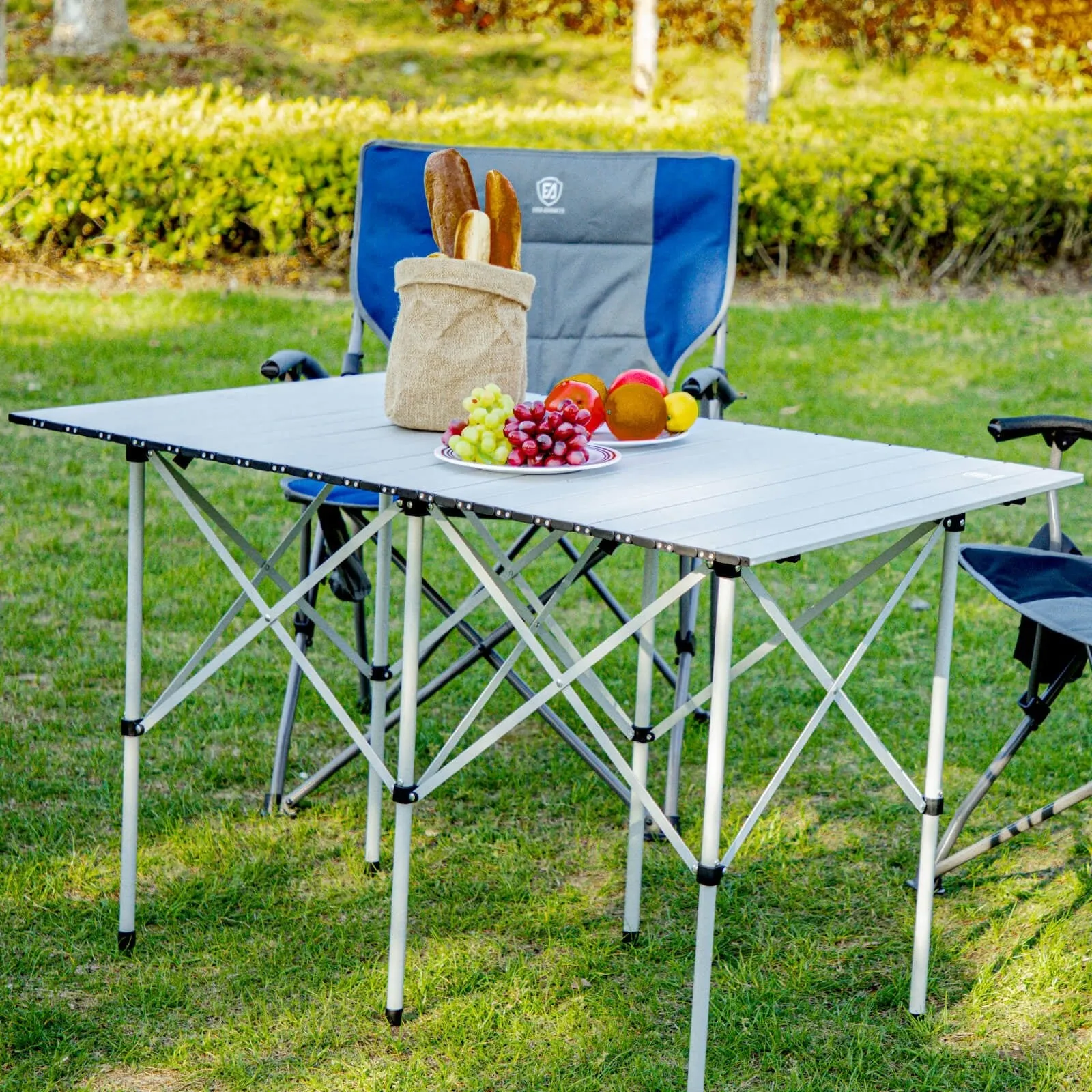 Portable Roll-Up Camping Table
