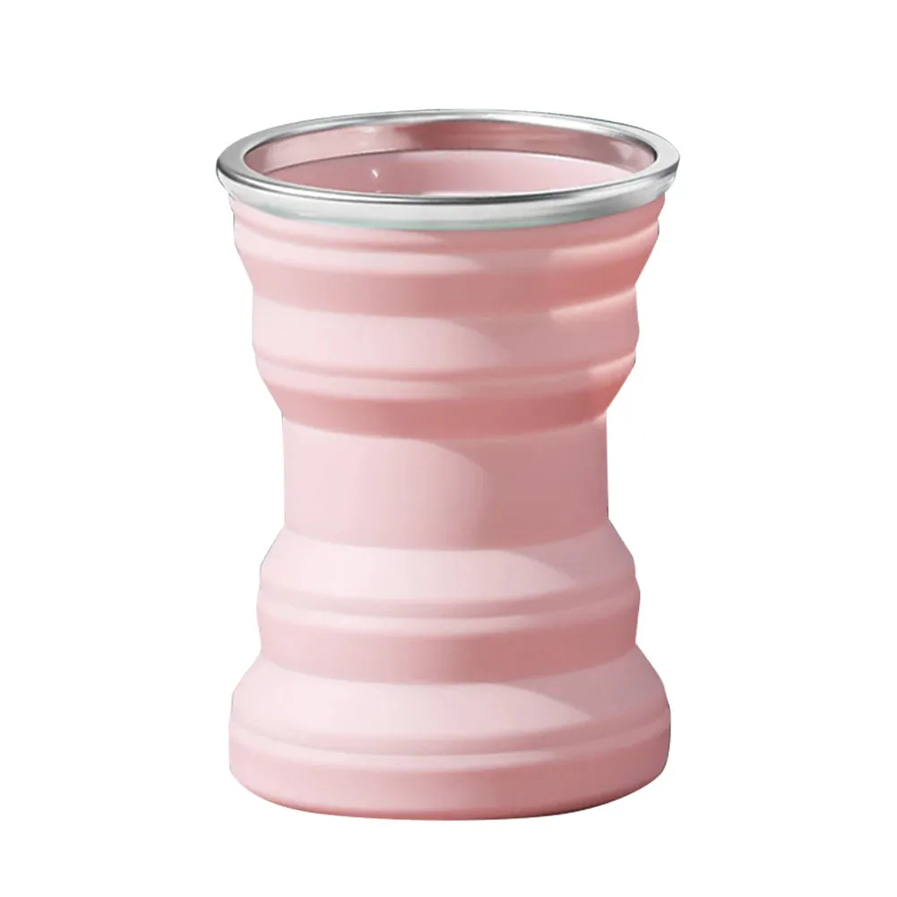 Portable Silicone Folding Kettle - Collapsible Camping Teapot for Coffee and Tea