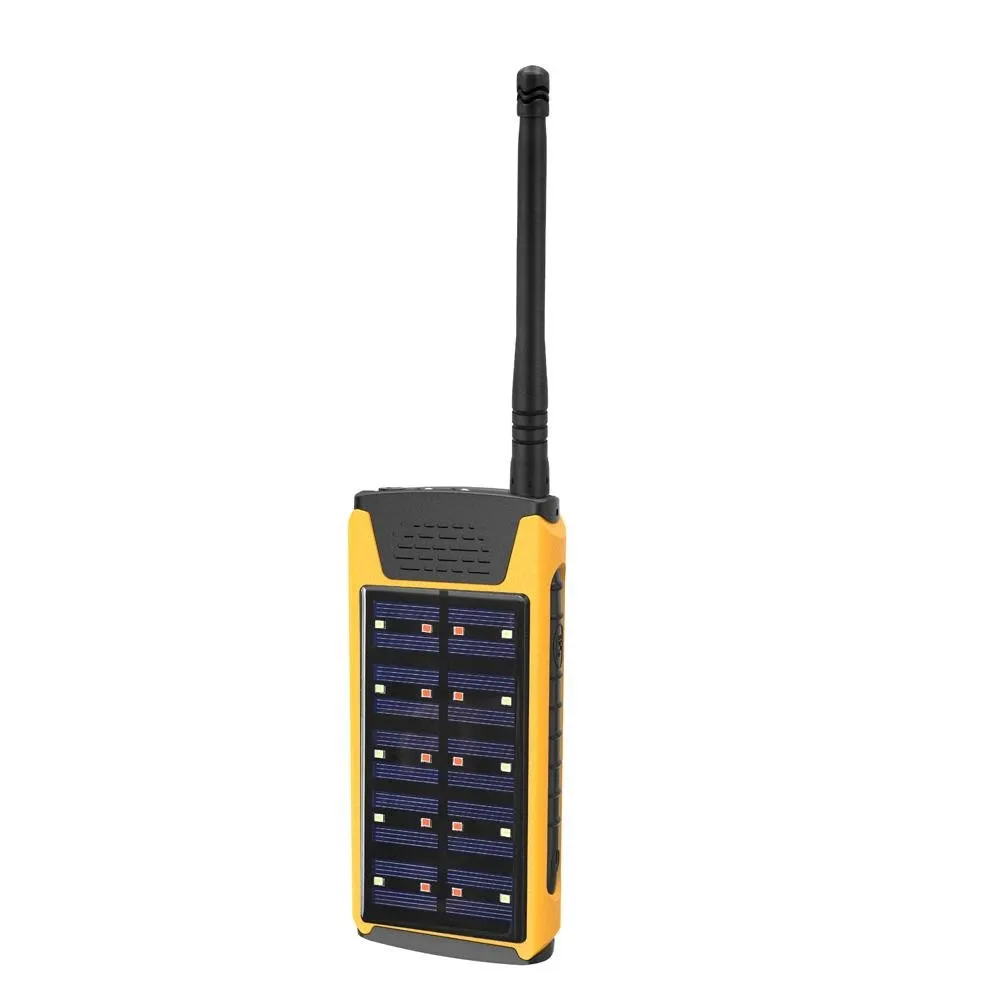 Portable Wireless 5W Dual-purpose Local shipping options solar Rechargeable CY-919 Two-way charging KM Radios Walkie Talkies 1-4 Crony With flashlight