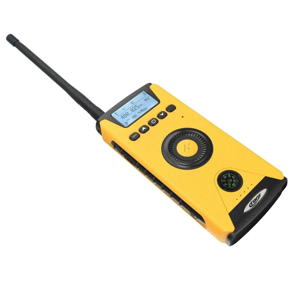 Portable Wireless 5W Dual-purpose Local shipping options solar Rechargeable CY-919 Two-way charging KM Radios Walkie Talkies 1-4 Crony With flashlight