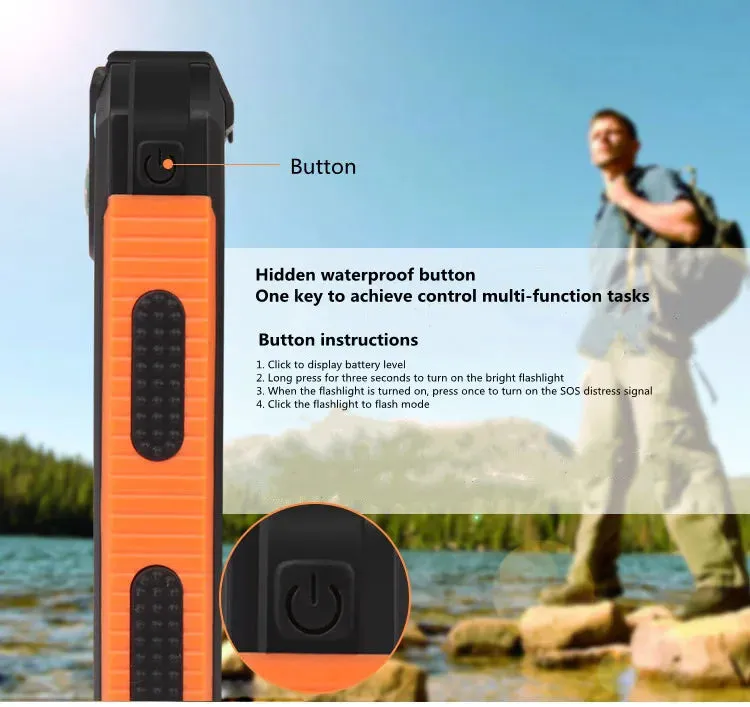 Powerful Waterproof Solar Power Bank 20000mAh