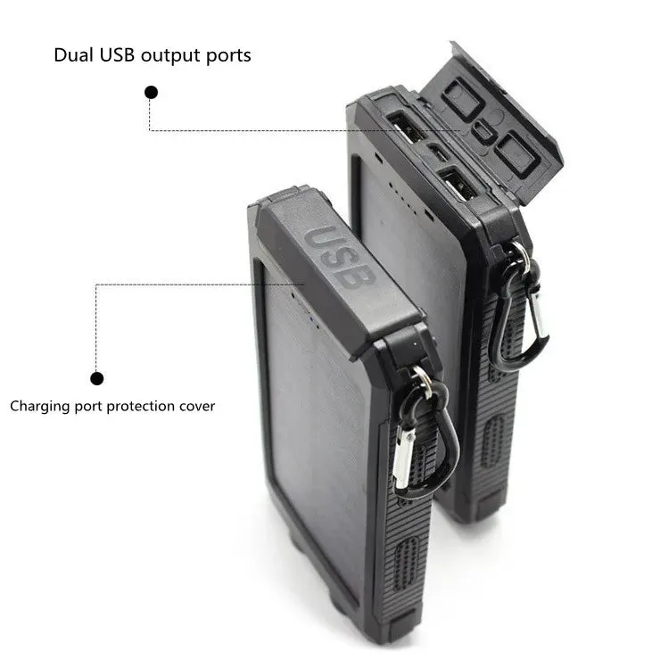 Powerful Waterproof Solar Power Bank 20000mAh