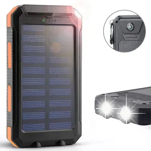 Powerful Waterproof Solar Power Bank 20000mAh