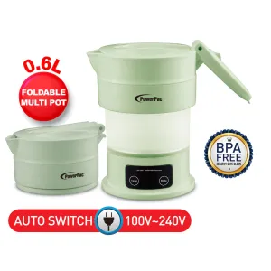 POWERPAC Foldable Travel Jug W/Dual Volatage 0.5L PPJ2024