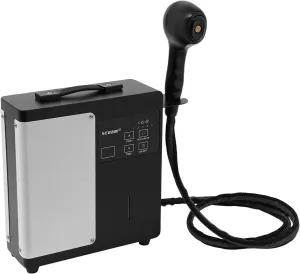 Professional Nano Hair Steamer with Digital Display, 5-Level Adjustable Mist Output (0.41-1.12oz/min) and 60 min Timer, Nano Mist Hair Steamer for Deep Conditioning, Scalp Treatment, Salon Grade 1250W