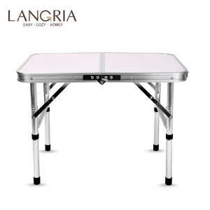 Rain-proof Laptop Simple Outdoor Tech-powered Adjustable Table BBQ Chic Camping Aluminum Portable Desk for Lightweight Tables Folding Bed Picnic