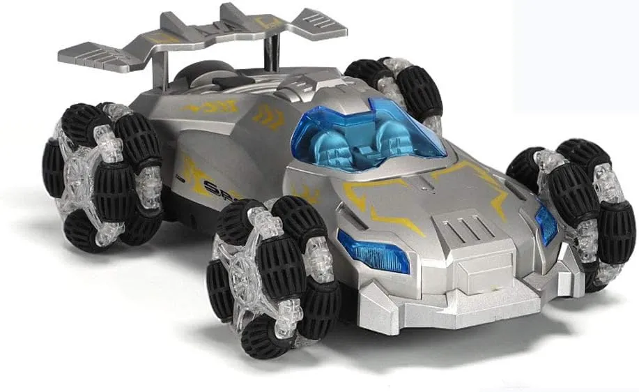 RC Remote Control Car 1:12 Drift Spray Racing 2.4G Children's Toy Car High-Speed Music and Light Driving Realistic Exhaust Simulation Sound Toy Car for Boys and Girls Children's Gifts