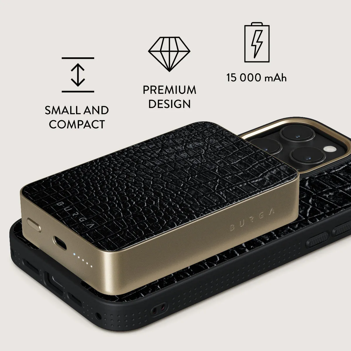 Reaper's Touch - Snakeskin Magnetic Power Bank
