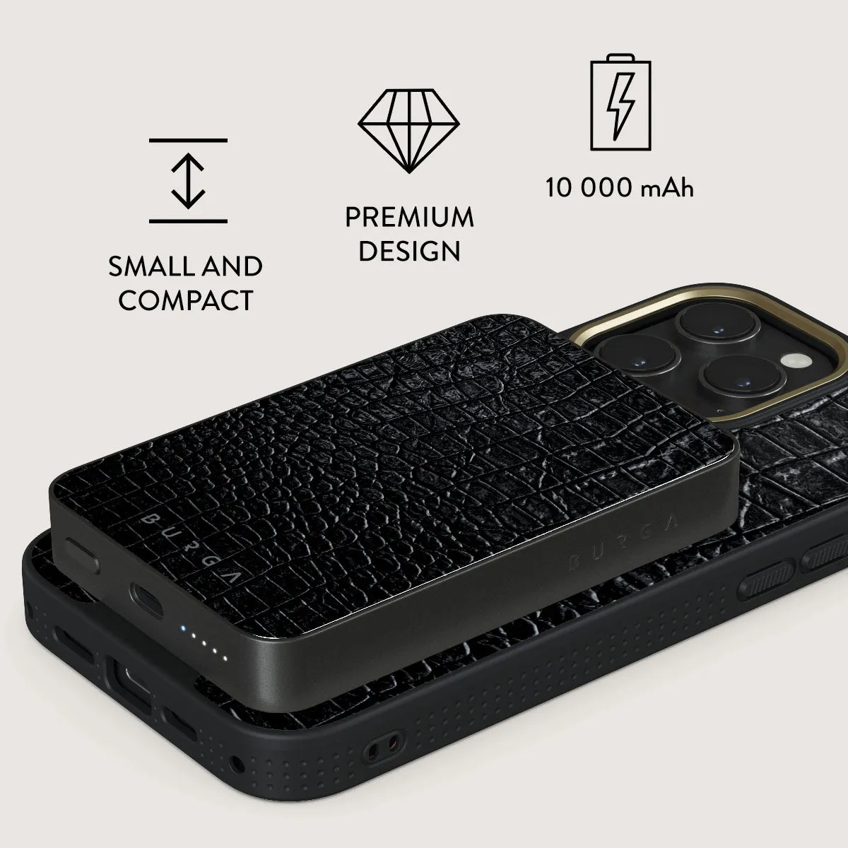 Reaper's Touch - Snakeskin Magnetic Power Bank