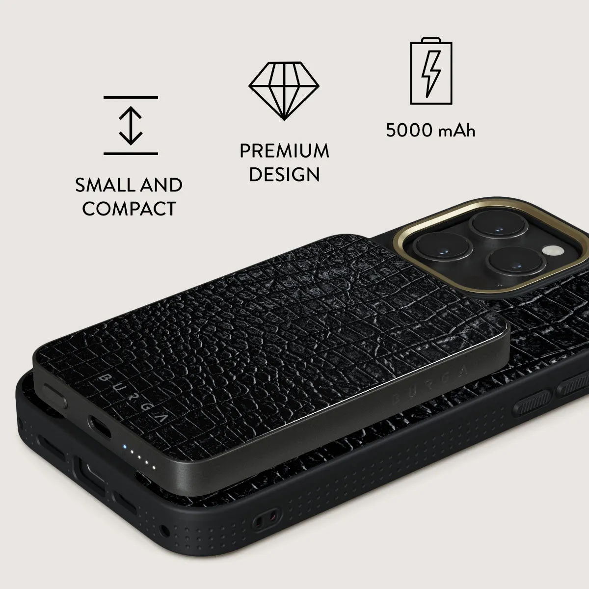Reaper's Touch - Snakeskin Magnetic Power Bank