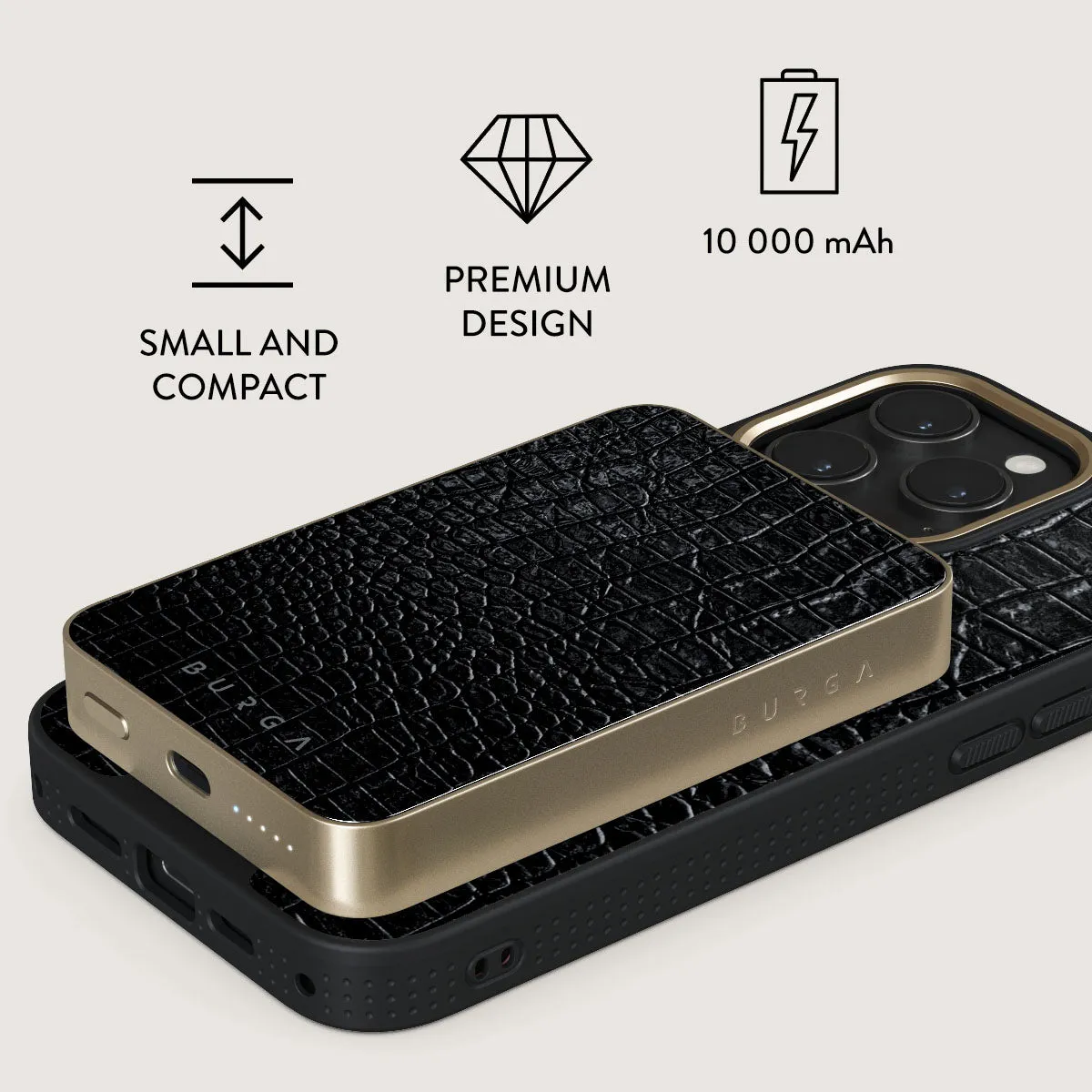 Reaper's Touch - Snakeskin Magnetic Power Bank