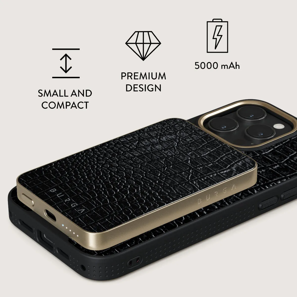 Reaper's Touch - Snakeskin Magnetic Power Bank