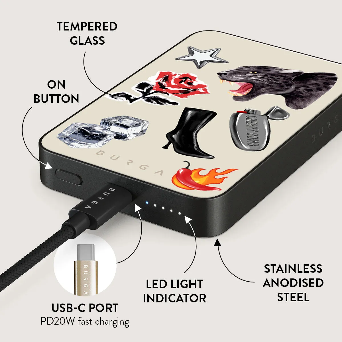 Rebel - Magnetic Power Bank