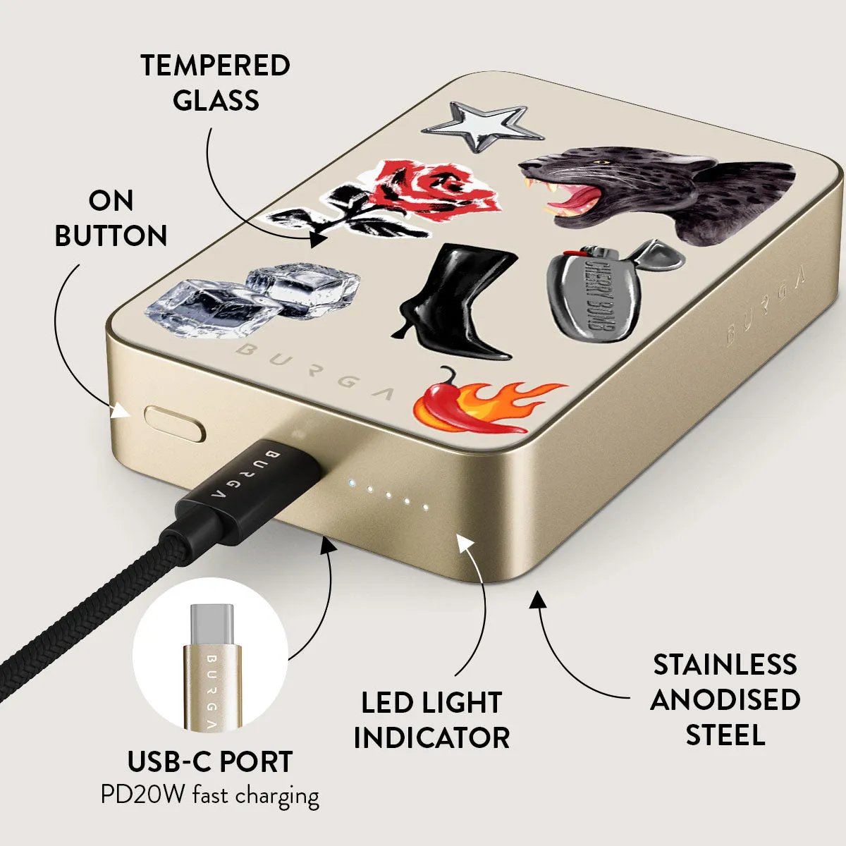 Rebel - Magnetic Power Bank