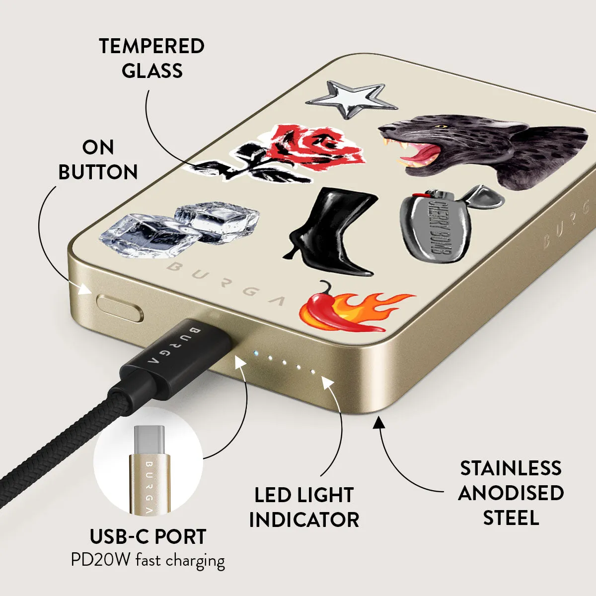 Rebel - Magnetic Power Bank
