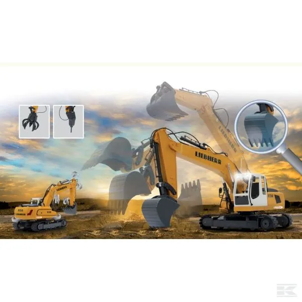 Remote Control Digger Liebherr R936