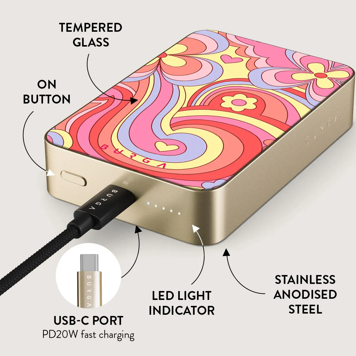 Roller Disco - Magnetic Power Bank