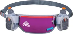 Running Belt Double kettle Design with 2 * 170ml Water Bottle Waist Pack for Cycling Running Hiking (rose)