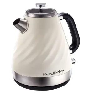 Russell Hobbs 1.7 Litre Swirl Cream Cordless Kettle RHSWIRLK