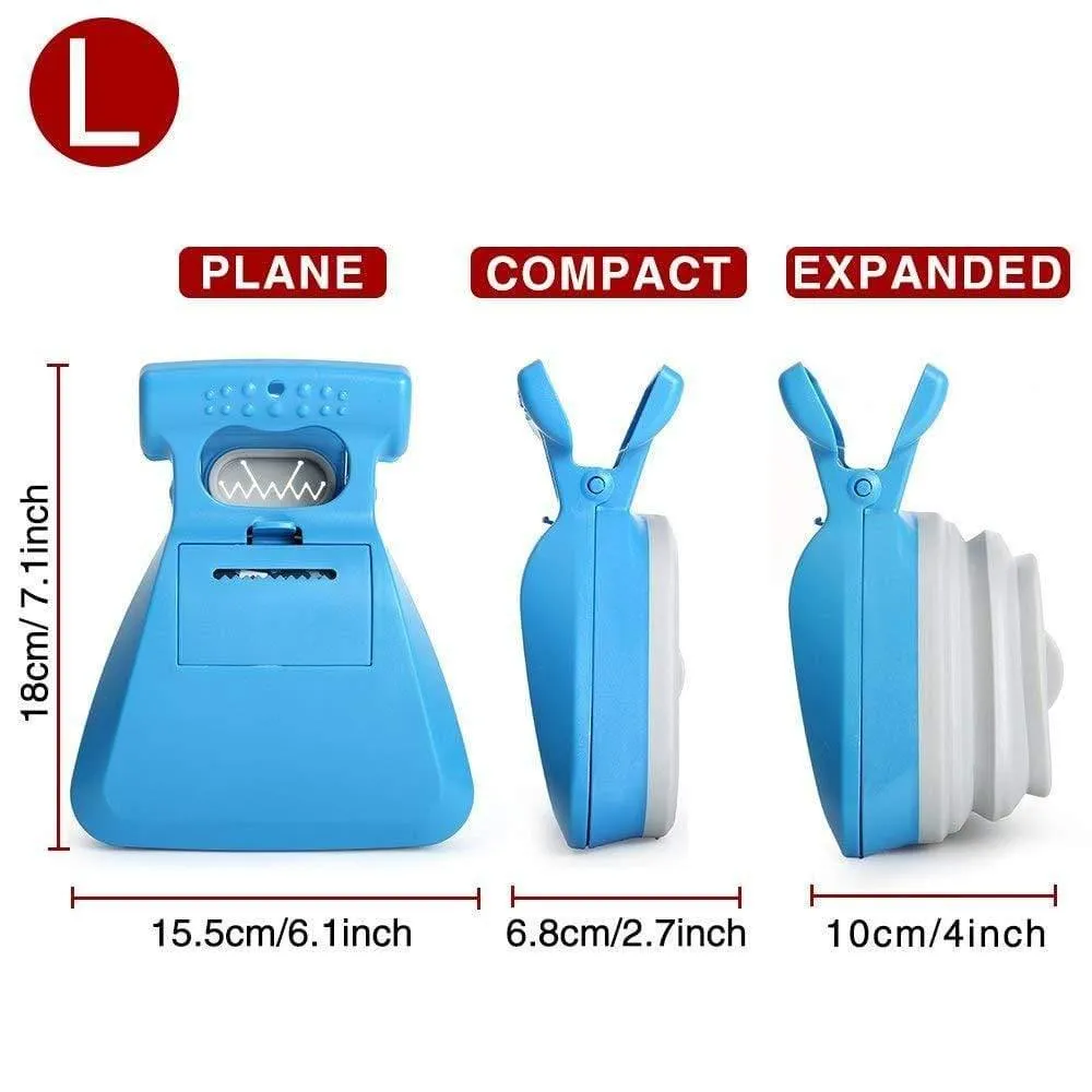 Rynx | Pet Dog Poop Bag Dispenser Travel Foldable Poop Collector Poop Scoop Cleaning Pet Waste Picker Cleaning Tools Pet Products