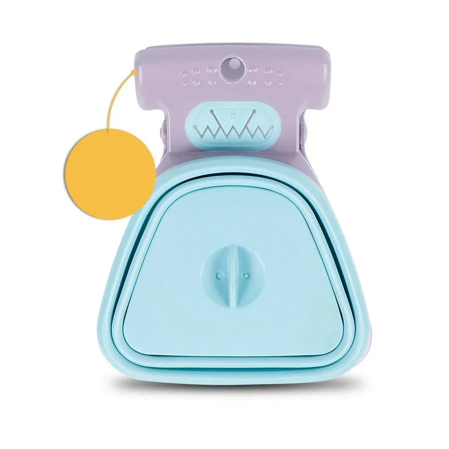 Rynx | Pet Dog Poop Bag Dispenser Travel Foldable Poop Collector Poop Scoop Cleaning Pet Waste Picker Cleaning Tools Pet Products