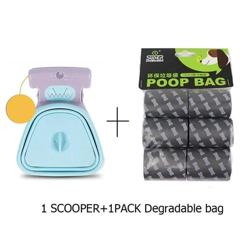 Rynx | Pet Dog Poop Bag Dispenser Travel Foldable Poop Collector Poop Scoop Cleaning Pet Waste Picker Cleaning Tools Pet Products