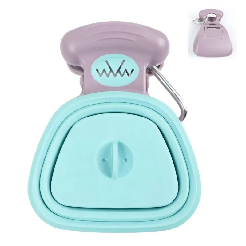 Rynx | Pet Dog Poop Bag Dispenser Travel Foldable Poop Collector Poop Scoop Cleaning Pet Waste Picker Cleaning Tools Pet Products