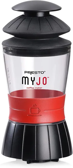 Rynx | Presto 02835 MyJo Single Cup Coffee Maker, Black