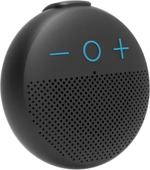 Rynx | Waterproof portable speakers with HD sound subwoofer, built-in microphone, outdoor compact wireless shower travel speaker for sports, pool, beach, hiking and camping, black