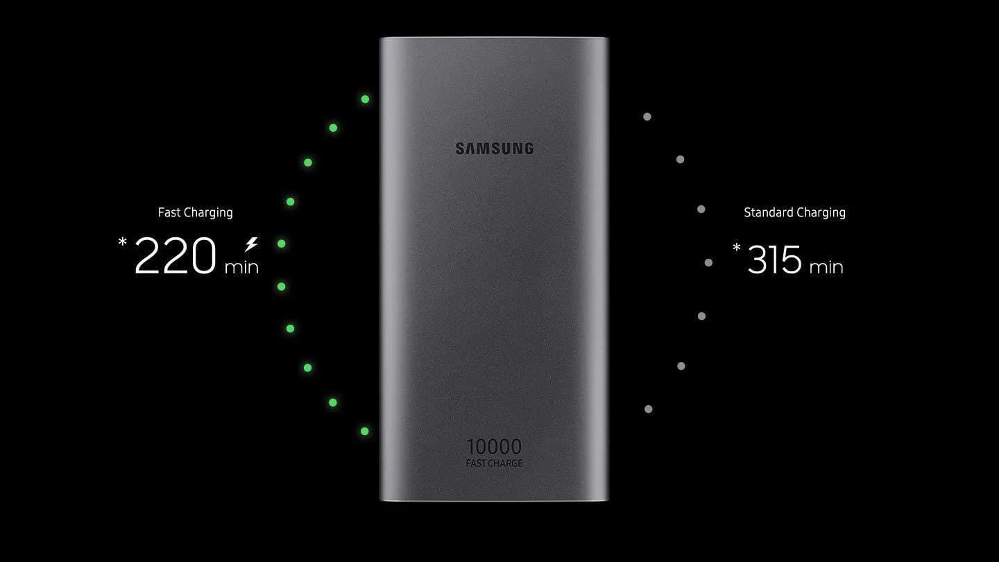 Samsung EB-P1100BSNGIN 10000mAh Lithium ion Power Bank