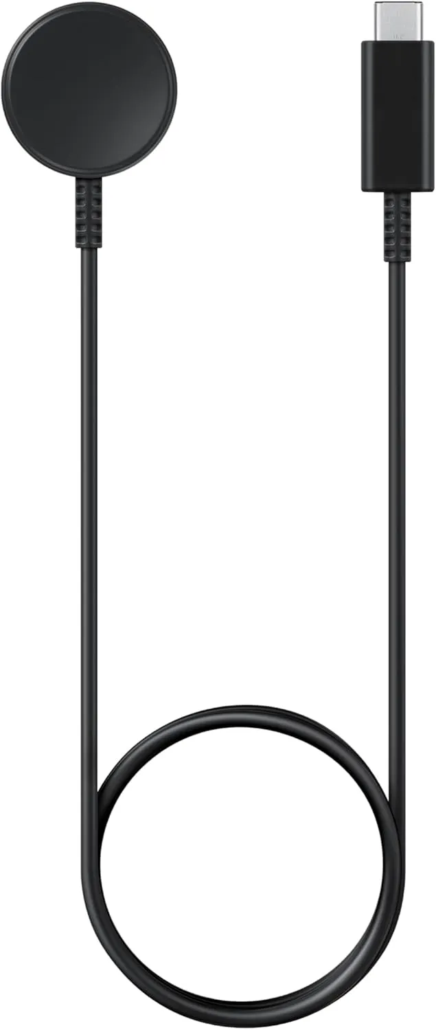 SAMSUNG Galaxy Watch Charger, Fast, Magnetic Charging for Galaxy Watch 5, 6, 7, FE, Ultra Series and Later, EP-OL300BBEGUJ, Black, 2024
