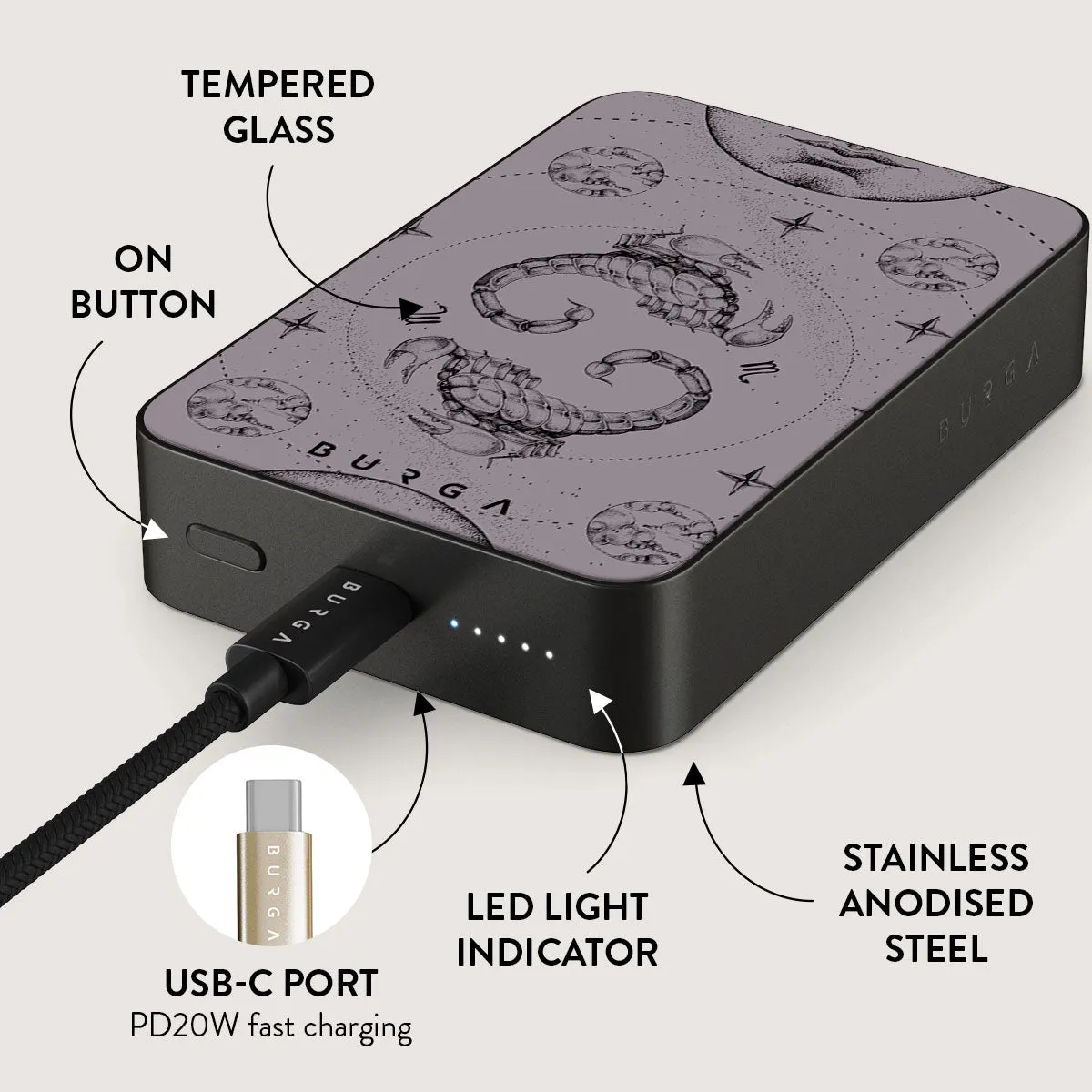 Scorpio - Magnetic Power Bank