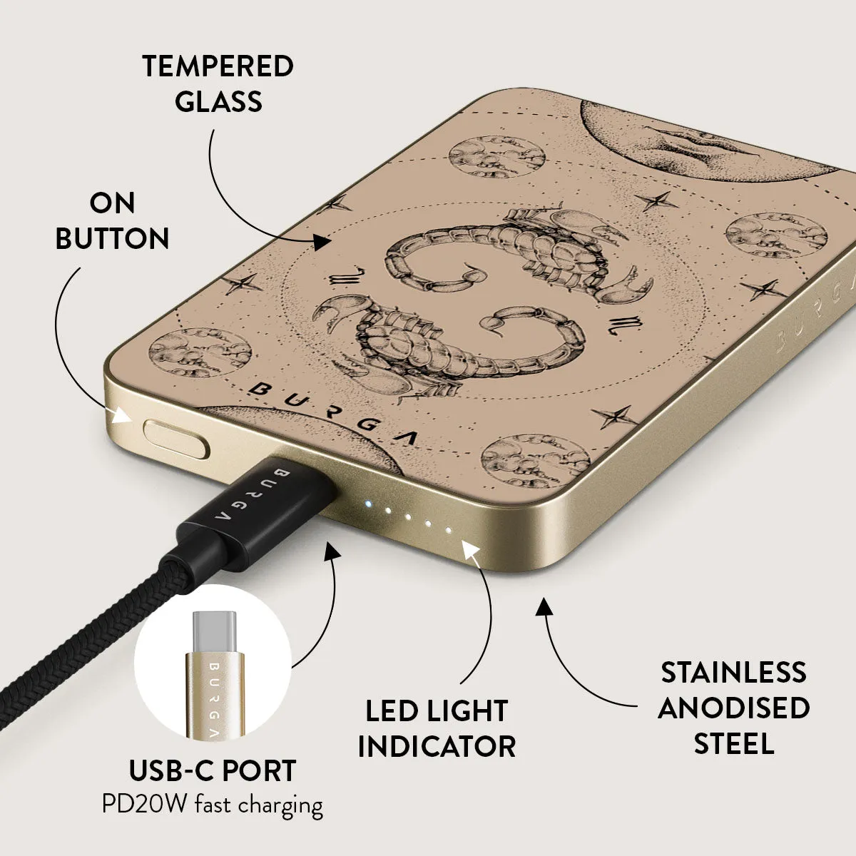 Scorpio - Magnetic Power Bank