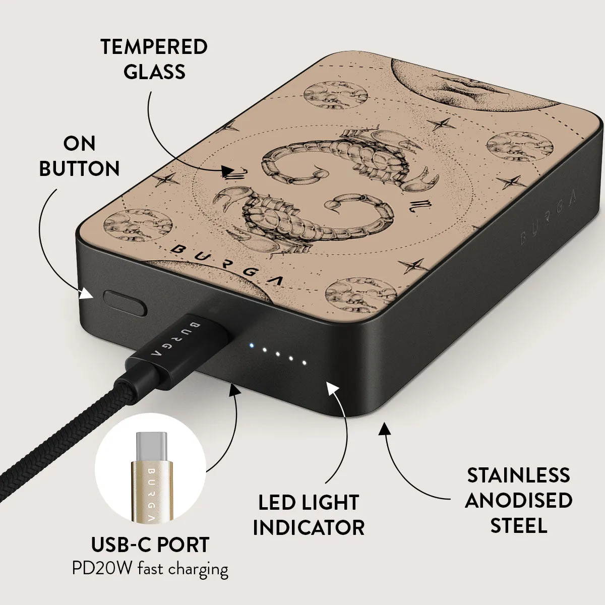 Scorpio - Magnetic Power Bank