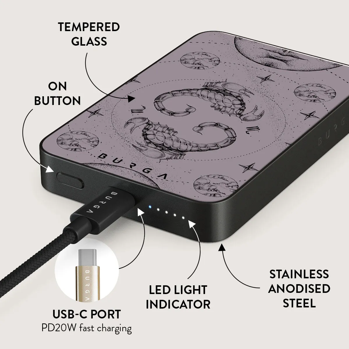 Scorpio - Magnetic Power Bank