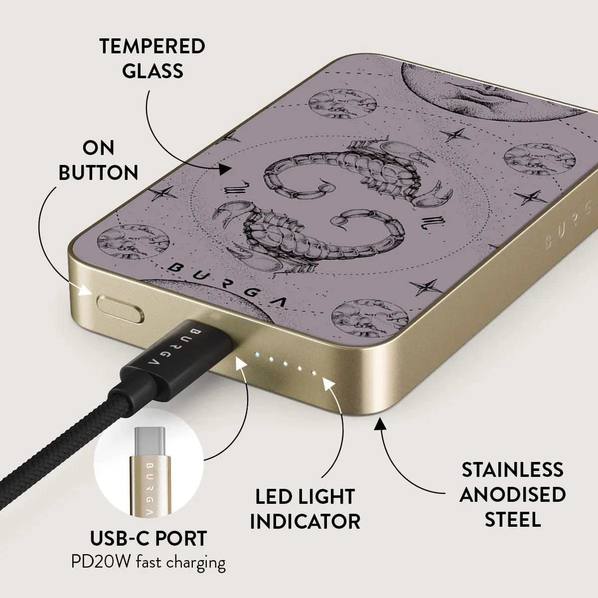 Scorpio - Magnetic Power Bank