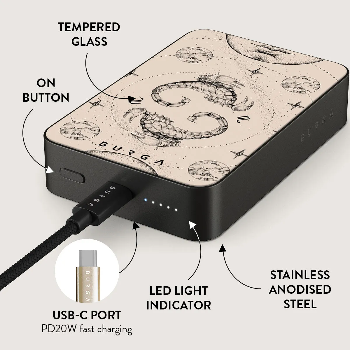 Scorpio - Magnetic Power Bank