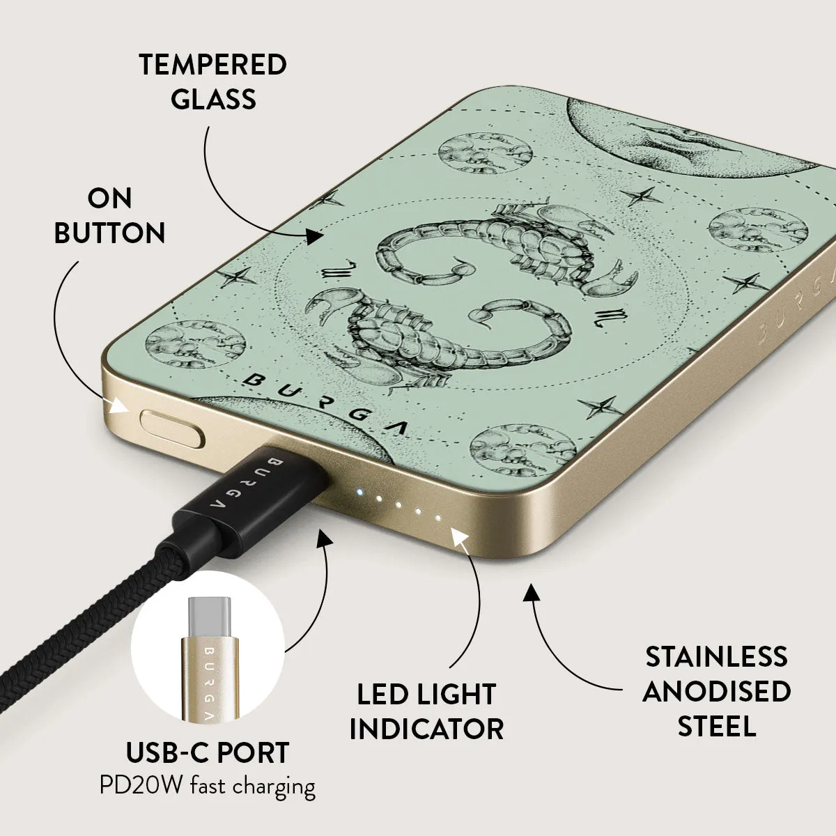 Scorpio - Magnetic Power Bank