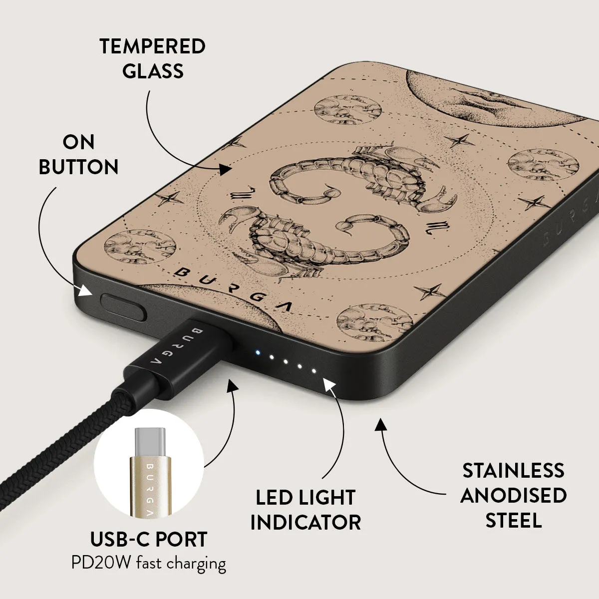 Scorpio - Magnetic Power Bank