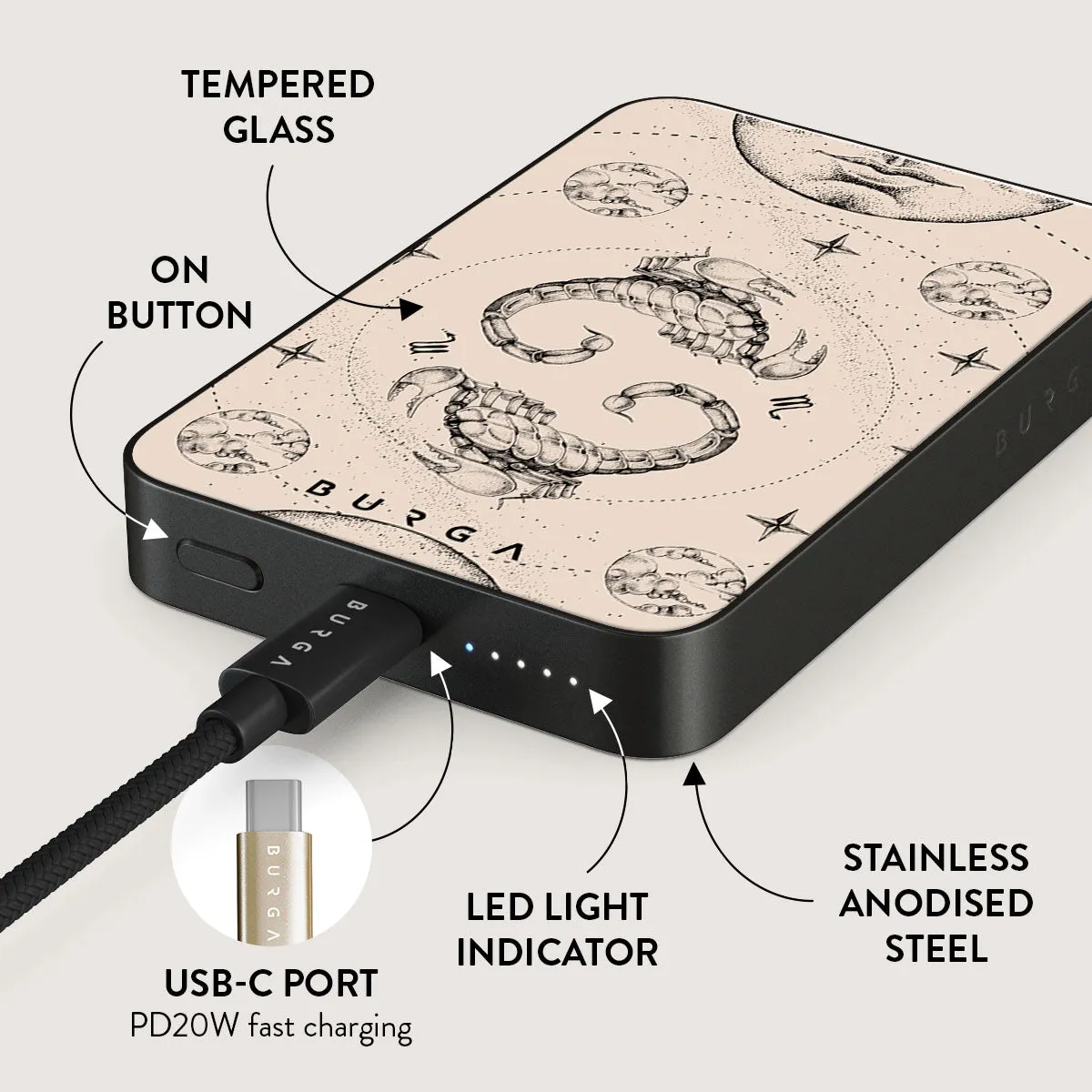 Scorpio - Magnetic Power Bank
