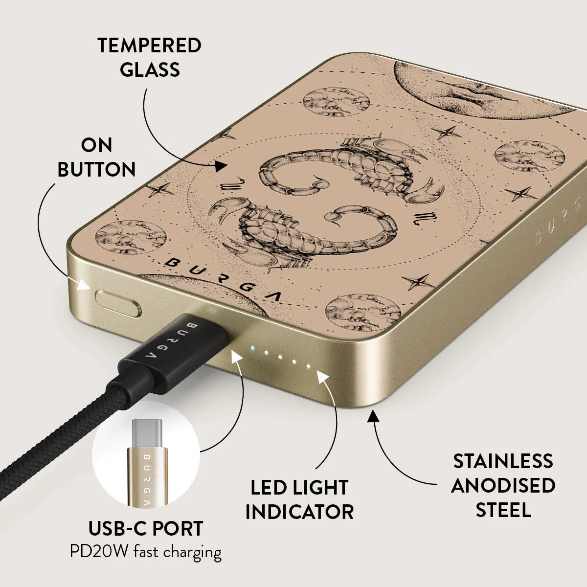 Scorpio - Magnetic Power Bank