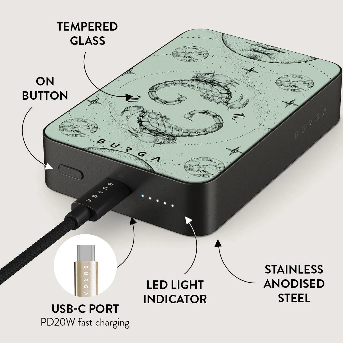 Scorpio - Magnetic Power Bank